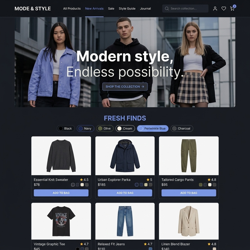 E-Commerce Platform Preview